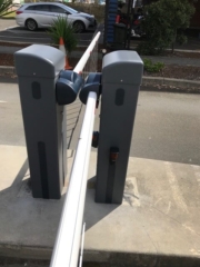 Commercial automatic boom gates operator Brookvale bus depot