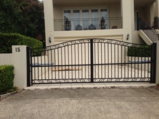 Automatic sliding gates Creators Range scrolls Sydney